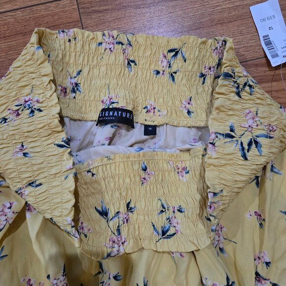 Ladies floral ruffled skirt - Picture 2 of 5